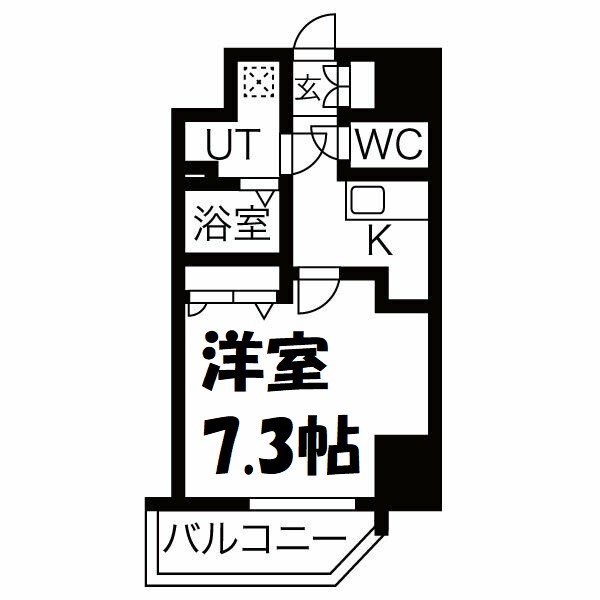 エスリード大須デュオ 間取り図