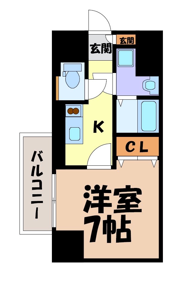 エスリード大須デュオ 間取り図
