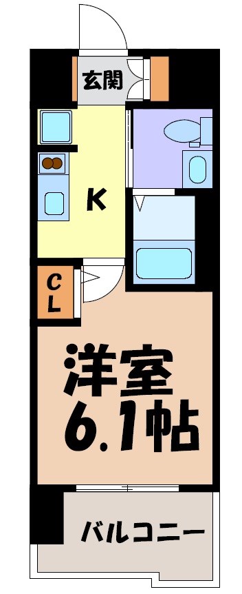 Live　Casa堀田 間取り図