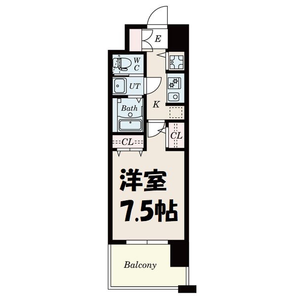 La Douceur黒川Ⅱ 間取り図