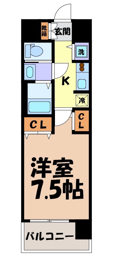 La Douceur黒川Ⅱ 間取り図