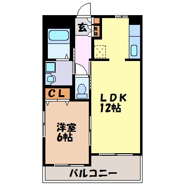 サンヒルズ覚王山 間取り図