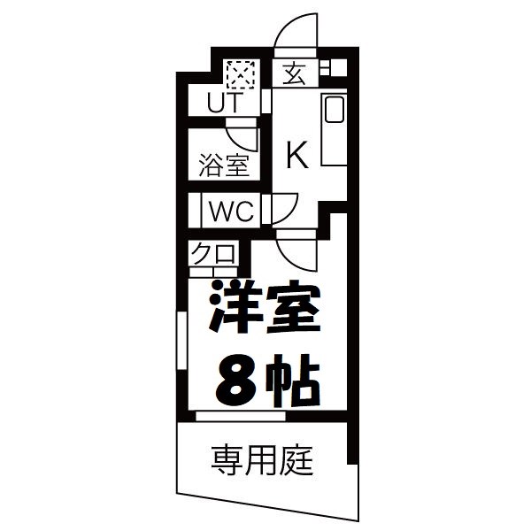 シティライフ覚王山北 間取り図