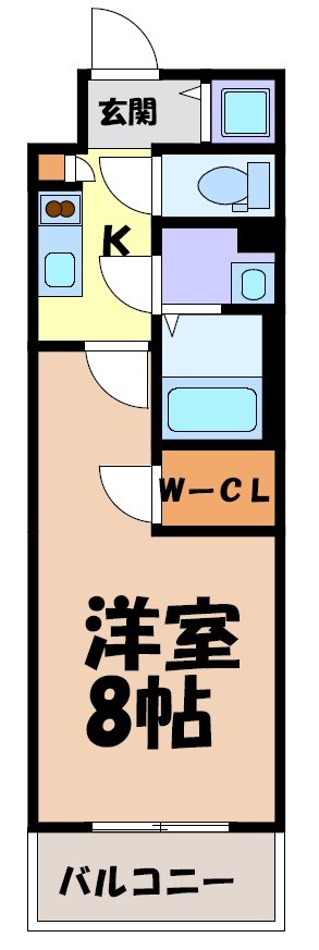 エスリード上前津ツヴァイテ 間取り図
