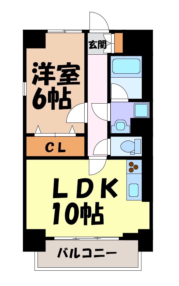 ハピネス 間取り図