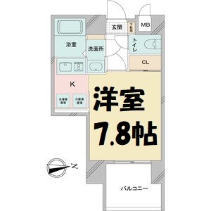 リエス鶴舞EAST　TOWER 間取り