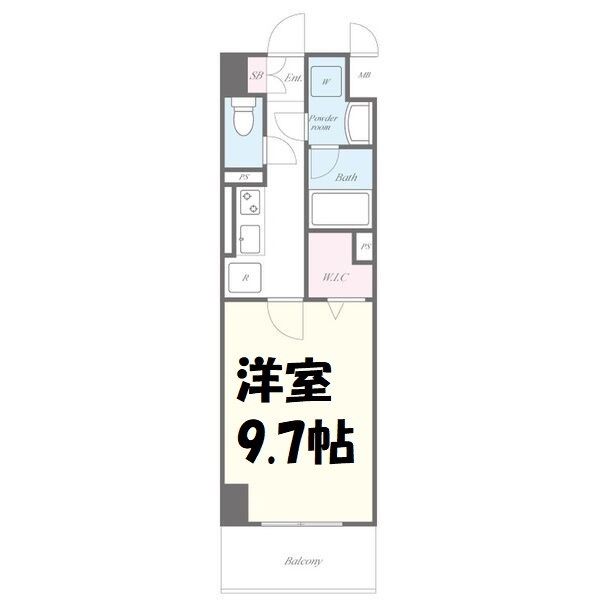 パルファンドゥジョア 間取り図