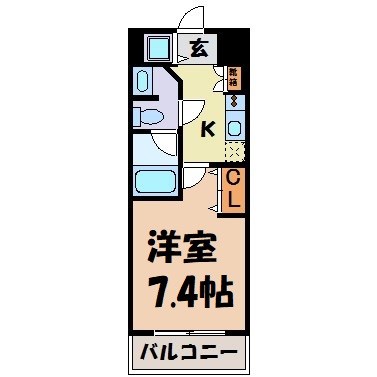 プライムアーバン泉 間取り図