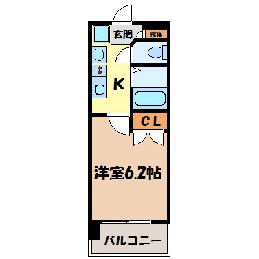 パルティール城西 間取り図