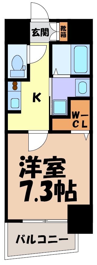 S-RESIDENCE今池駅前 間取り図