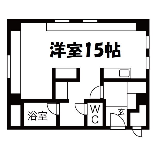 リッツィ月見坂 間取り図