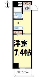 ジョイフル名古屋駅前 間取り図