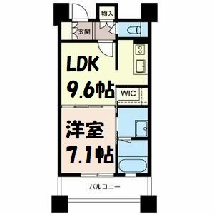 プライムメゾン東桜 間取り図