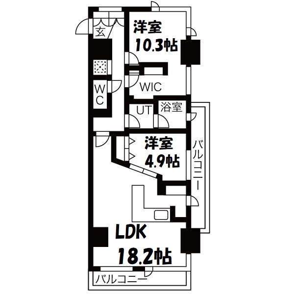 AREX丸の内 間取り図