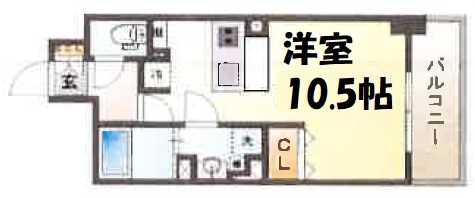 カーサ・グランデ葵 間取り図