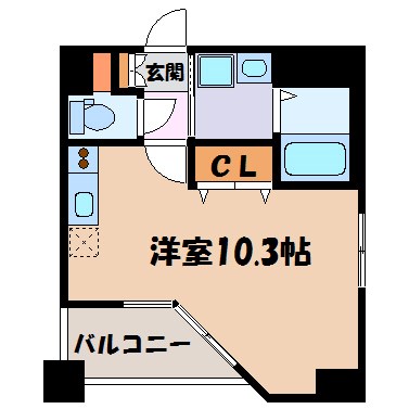 GRANDUKE東別院crea 間取り図