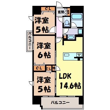 プレサンスロジェ葵 間取り図