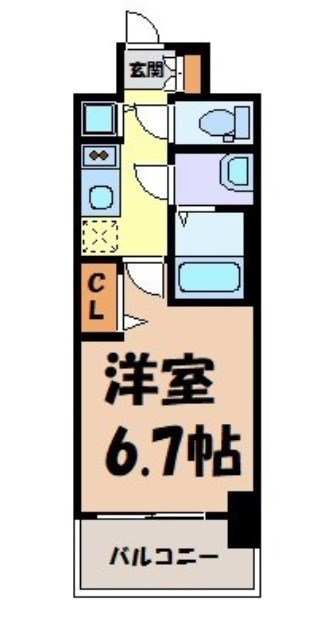 プレサンス名古屋STATIONルミアス 間取り図