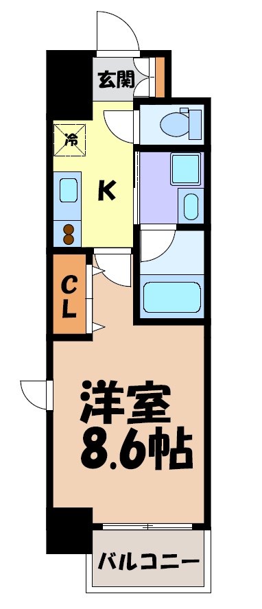PURE　RESIDENCE名駅南 間取り図
