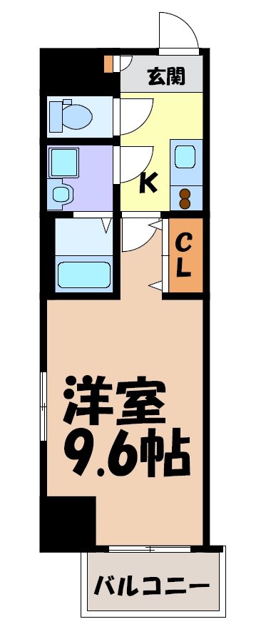 メイクス上前津Ⅱ 間取り