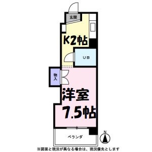 コーポ伊勢山 間取り図