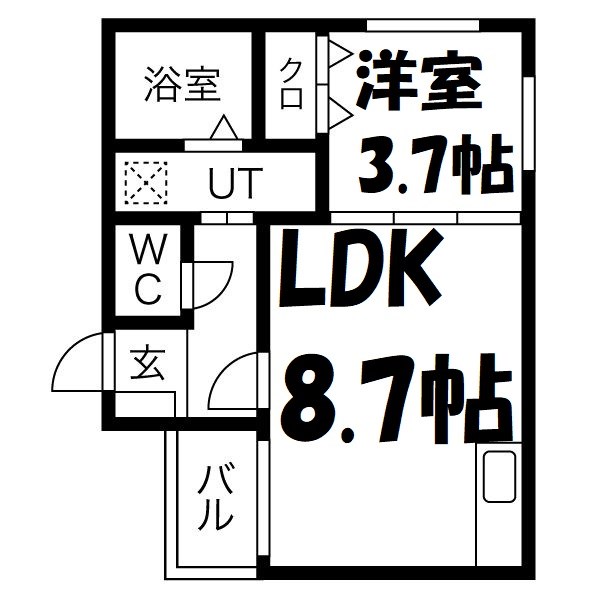 FERIO平安通 間取り