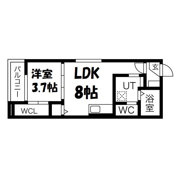 カーネルビレッジ 間取り図
