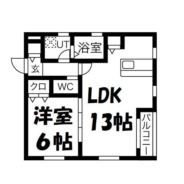 グランフォーレ千種 間取り図