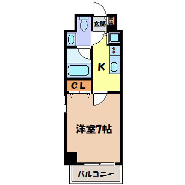 プロシード新栄 間取り図