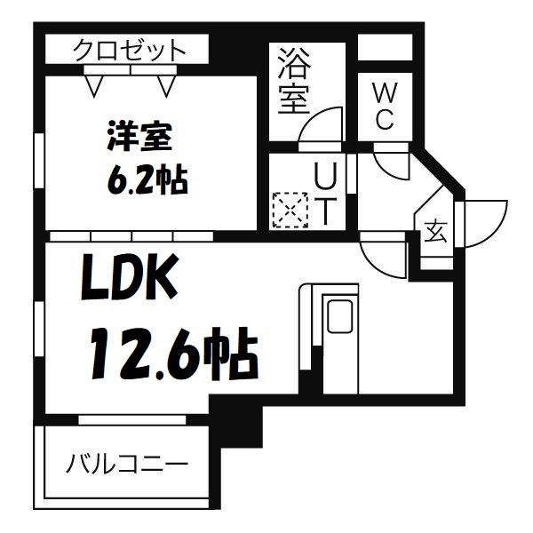 ペルテ金山 間取り図