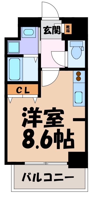 パルティール金山 間取り図