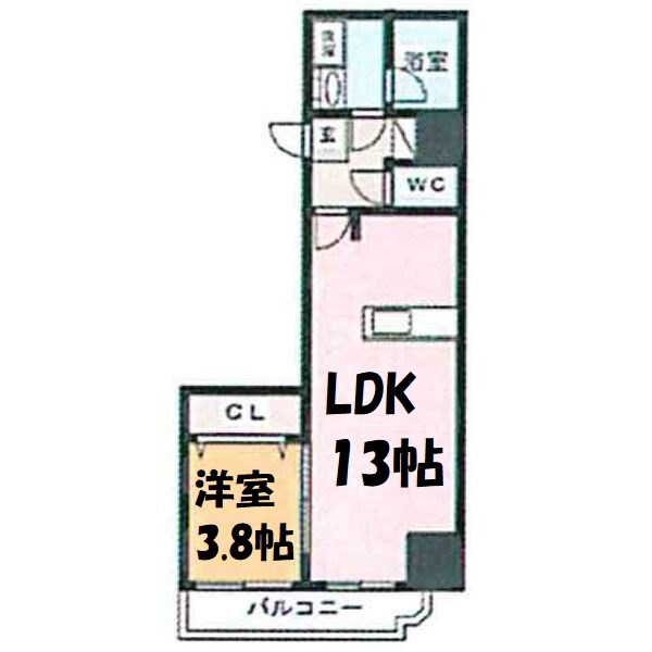 ラグゼナ浄心 間取り図