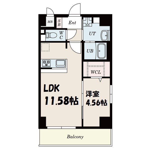 GRANDUKE代官町reverso 間取り