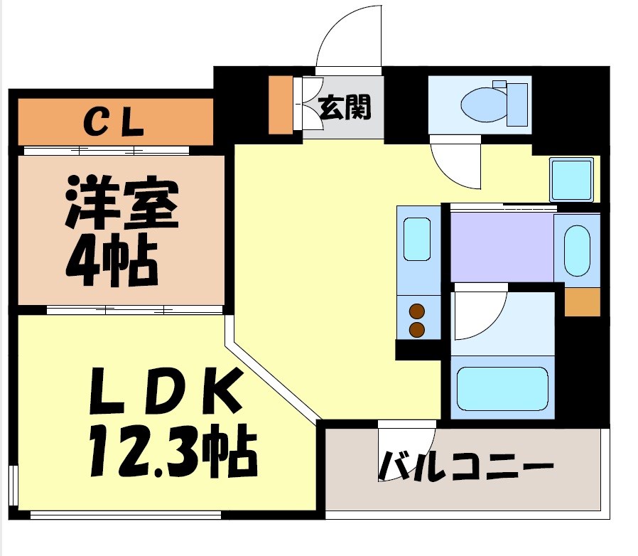 レジデンスT・L新栄 間取り図