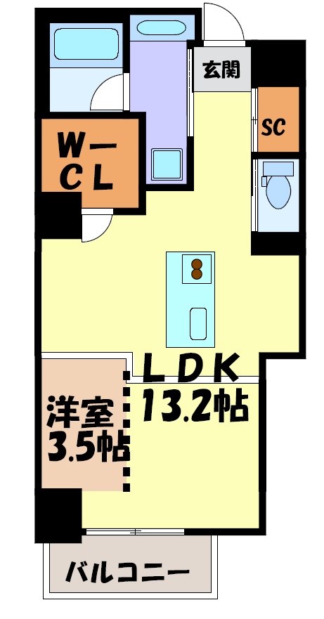 レジデンスT・L新栄 間取り図