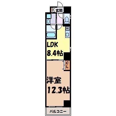 BSレジデンス栄 間取り図