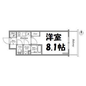 エスリード金山エクセア 間取り図