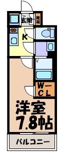 エスリード金山エクセア 間取り図