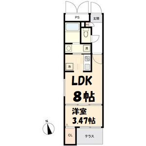 quador今池 間取り図