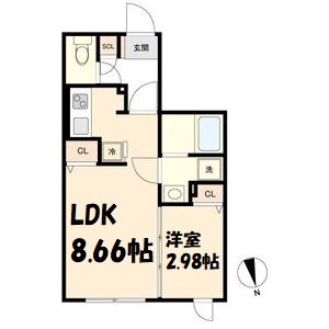 quador今池 間取り図