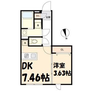 quador今池 間取り図