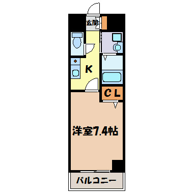 ＣＲＥＣＥＲ新栄 間取り図