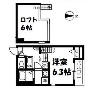 ハーモニーテラス西日置 間取り図