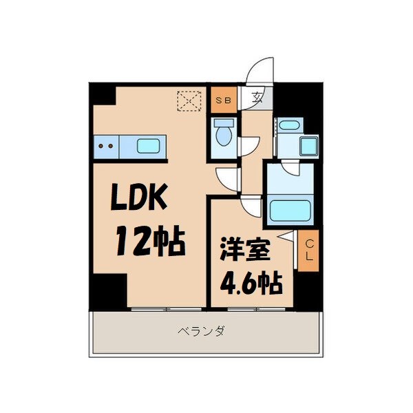 プレミアム大須 間取り図