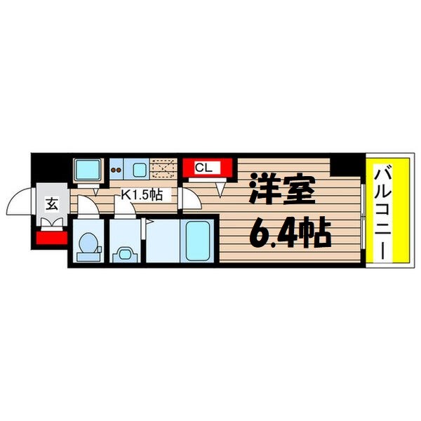 プレミアム大須 間取り図