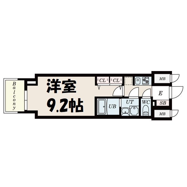 S-ＲESIDENCE大曽根駅前 間取り図