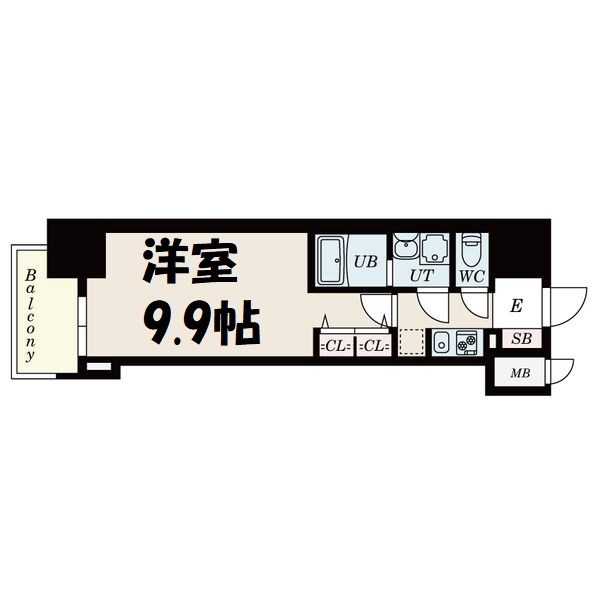 S-ＲESIDENCE大曽根駅前 間取り図