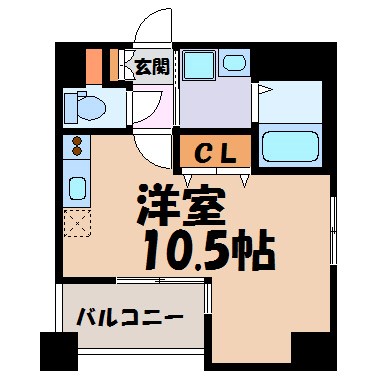 GRANDUKE東別院crea 間取り図