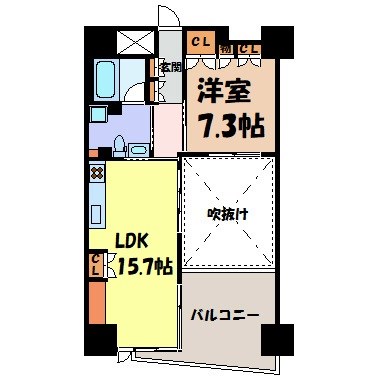 エスティメゾン葵 間取り図
