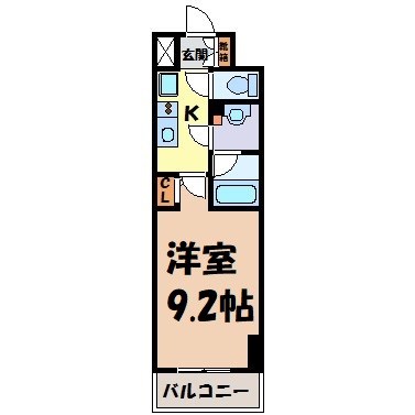 エルスタンザ徳川 間取り図